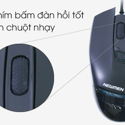 Chuột Gaming Có Dây Newmen Game G10+ Hàng Chính Hãng