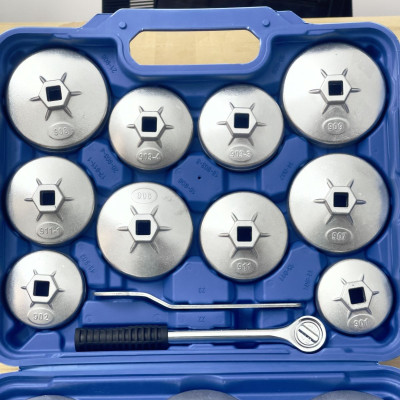 bộ Vam tháo cốc lọc dầu 23 chi tiết từ 65mm đến 101mm