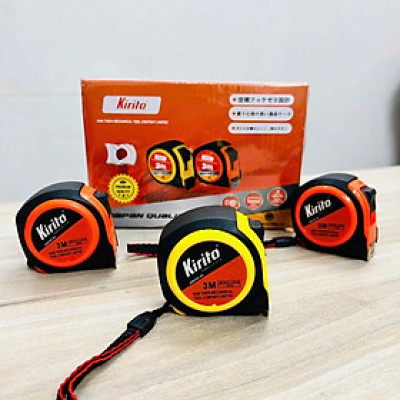 Thước cuộn Kirito 3m, 5m, 7.5m và 10m cao cấp chính hãng đủ kích thước