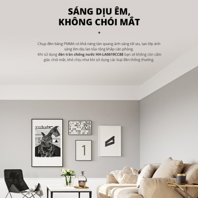 Đèn ốp trần nổi Panasonic Simple Ceiling 1G Loại cảm biến và chống thấm IP44 Công suất 12W/18W