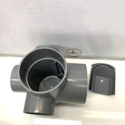 Gom nước thoát sàn nhựa PVC  114-90-60-60-60