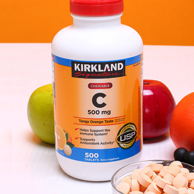 Vitamin C Kirkland Signature Mỹ Tăng cường sức đề kháng, Sáng da, làm chậm quá trình lão hóa, nhanh lành vết thương (bệnh) - QuaTangMe Extaste