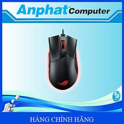 Chuột Gaming Asus ROG Gladius II (USB/RGB/màu đen) - Hàng Chính Hãng 