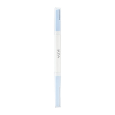 DAO CẠO MÀY 2 ĐẦU VACOSI - DC17 - VACOSI Dual-end Eyebrow Razor (2pcs)
