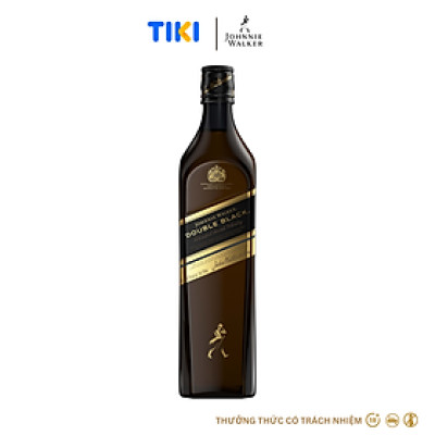 Rượu Johnnie Walker Double Black Label Blended Scotch Whisky 40% 750Ml [Không hộp]