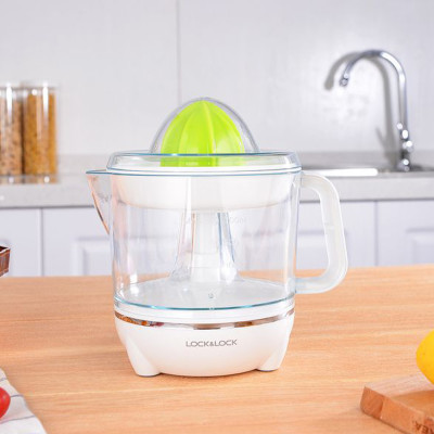 Máy Vắt Cam Lock&Lock 700ml màu trắng xanh EJJ231 - Hàng Chính Hãng, Xoay Ép 2 Chiều Cho Nhiều Nước Cam, Bảo Hành 24 Tháng - JoyMall