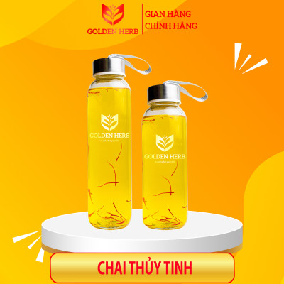 Nhụy Hoa Nghệ Tây Saffron Jahan 1Gr/hộp tặng lọ thủy tinh 300ml