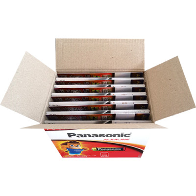 Hộp Pin kiềm Panasonic Alkaline AA LR6T/2B-V (24 viên) - Hàng chính hãng