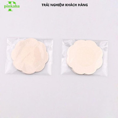 Miếng Dán Ngực Giấy Túi 10 Miếng Dán Ngực Chống Lộ Ti Khoe Vòng 1 Quyến Rũ  023