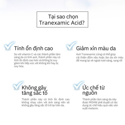Gel Dưỡng Trắng Da Derma Formula Intensive Tranexamic Acid Super Whitening Gel 30ml