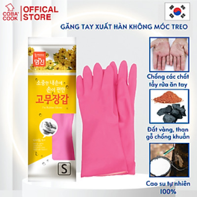 Găng Tay Cao Su Tự Nhiên Hàn Quốc MJ Siêu Dai Đủ Kích Cỡ