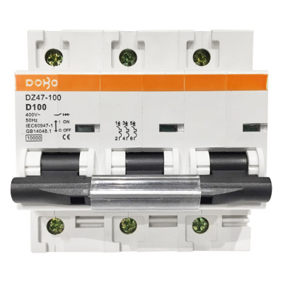 Cầu Dao Tự Động 3 Pha Dobo Electric Korea (50A) - Trắng