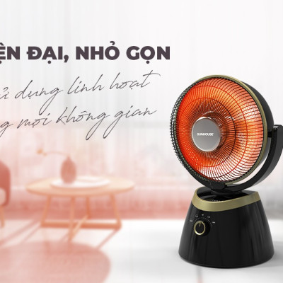 Quạt Sưởi Carbon Sunhouse SHD7008 - Hàng Chính Hãng