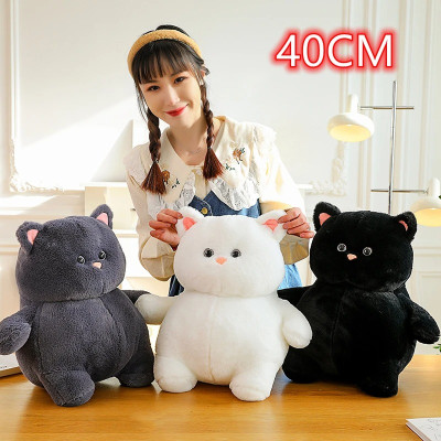 Thú nhồi bông mèo con bụng bự đáng yêu - Size 45cm - Quà tặng gấu bông mèo béo êm mịn cho bé.