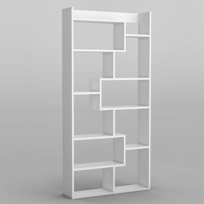Giá sách trang trí thiết kế hiện đại làm bằng gỗ MDF SMLIFE Balurgphat