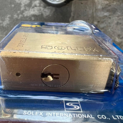 Ổ khóa Solex D55 thân đồng 4 chìa rảnh đôi - MSOFT