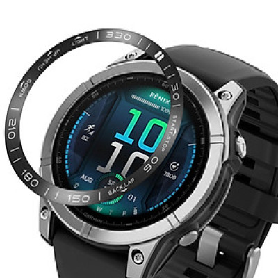 Vòng Kim Loại Bảo Vệ Viền Bezel Cho Garmin Fenix 8 AMOLED Size 47mm/51mm - Hàng Chính Hãng