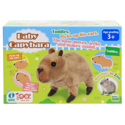 Đồ Chơi Thú Bông Baby Capybara - Iwaya 3244-1VN/JS