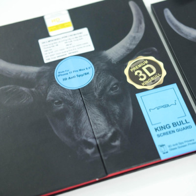 Dán cường lực iPhone 11 MIPOW KINGBULL 3D PREMIUM Chống nhìn trộm - hàng chính hãng 