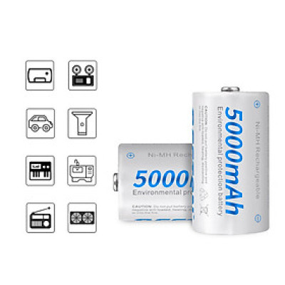 Pin Sạc Cỡ C/D 4000/5000mAh Và Sạc BST-C821BW