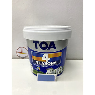 Sơn phào chỉ trong và ngoài nhà Toa 4 Seasons Tropic Shield màu B- 7271 _1L