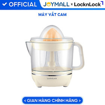 Máy Vắt Cam Lock&Lock 700ml màu trắng ngà EJJ231IVY - Hàng Chính Hãng, Xoay Ép 2 Chiều Cho Nhiều Nước Cam, Bảo Hành 24 Tháng - JoyMall
