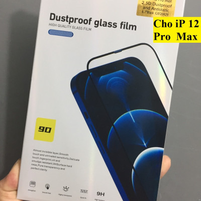 Cường lực full màn hình cho điện thoại ip 12 Series Kuzoom 9D - Hàng chính hãng