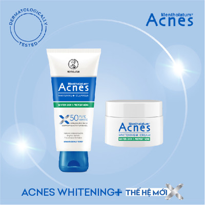 Kem dưỡng trắng da Acnes Whitening+ Cream 50g