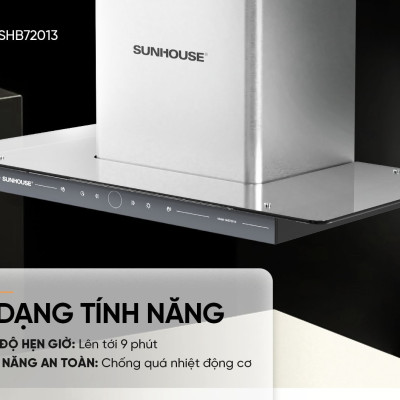 Máy Hút Mùi Chữ T Sunhouse SHB72013 - Hàng Chính Hãng