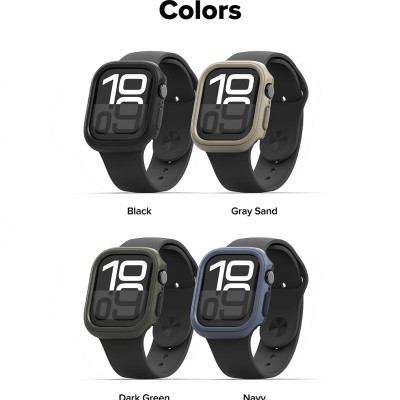 Ốp dành cho Apple Watch 10 RINGKE Onyx 46mm - Hàng Chính Hãng