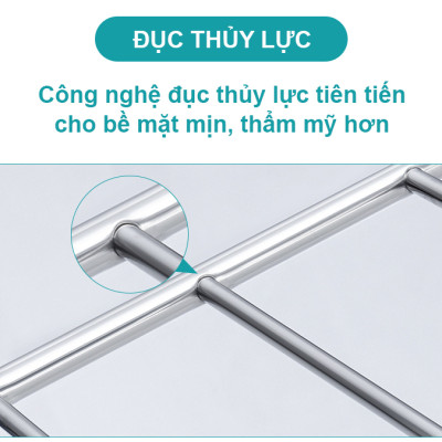 Giàn phơi để sàn - Giá phơi đồ có kệ phơi giày, vớ - NKT815B