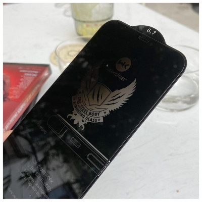 Kính Cường Lực Chống Nhìn Trộm KingKong Dành Cho iPhone 13 Promax, 12 Promax, 11 Promax, Xsmax - Dán Full Màn - Hàng chính hãng_B121
