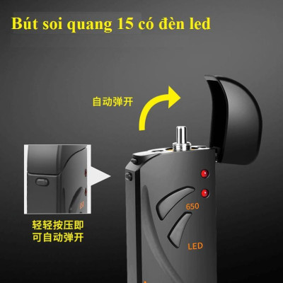 Bút dò lỗi sợi quang SGV 15km sử dụng pin sạc mẫu mới 2024