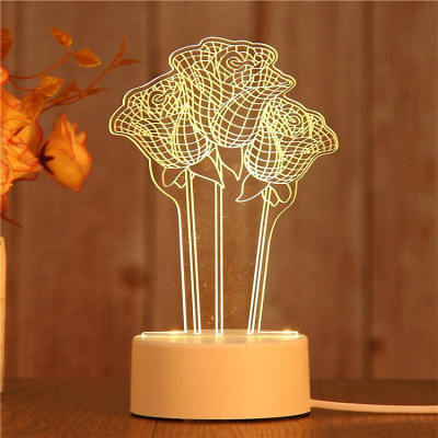 Đèn Ngủ Để Bàn 3D Ghi Note 16 Màu Trang Trí 3 Chế Độ Sáng Nhiều Mẫu Siêu Xinh Đầu Cắm Điện Qua Cổng USB Tặng Kèm Bút - Giao Hình Ngẫu Nhiên Hàng Nhập Khẩu