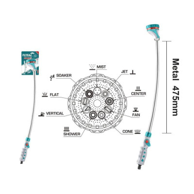 ĐẦU PHUN TƯỚI NƯỚC DÀI 28INCH TOTAL THWW092 - HÀNG CHÍNH HÃNG