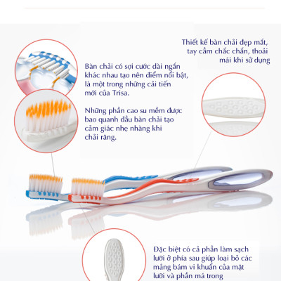Bàn Chải Đánh Răng Trisa Pro Interdental