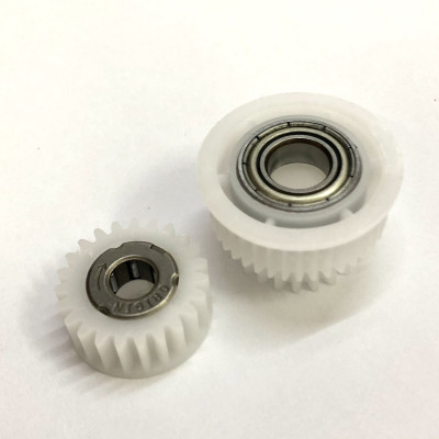 Bộ 2 bánh răng trục chờ: Dùng cho máy photocopy Ricoh 1060/ 1075/ 2051/2060/ 2075/6000/ 6500/ 7500/ 6001/ 7001/ 6002/ 6502/ 7502/ 7503/ 9003 ( HA - Hàng nhập khẩu )