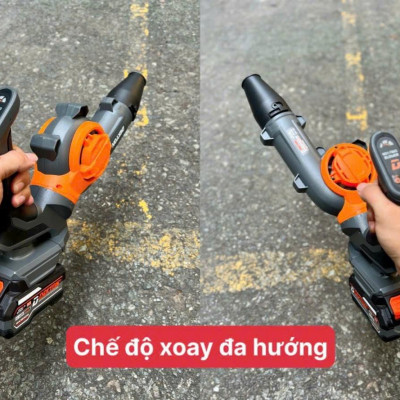 COMBO Máy thổi bụi thổi lá Dekton M21-TB03 KÈM PIN M21-B6A8C VÀ SẠC M21-S25A  -HÀNG CHÍNH HÃNG