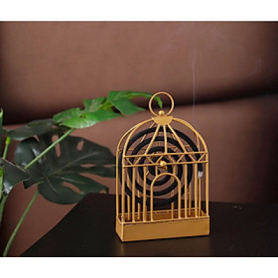 Dụng Cụ Treo Nhang Muỗi Trang Trí Hình Lòng Chim Nghệ Thuật