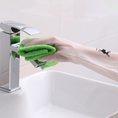 Găng Tay Cao Su Siêu Dai Rửa Bát Giặt Đồ Vệ Sinh Nhà Cửa