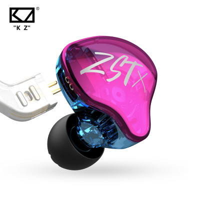 Tai Nghe Có Dây Có Mic Knowledge Zenith KZ ZST X - Hàng Chính Hãng