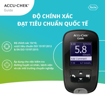 Hộp 25 Que Thử Đường Huyết ACCU-CHEK Guide