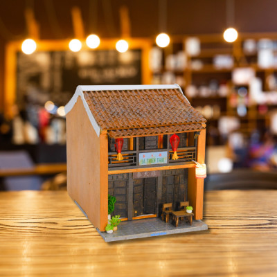 Mô Hình Tự lắp ráp DIY Hội An-HA164-06 CAO LẦU LA THIÊN THÁI