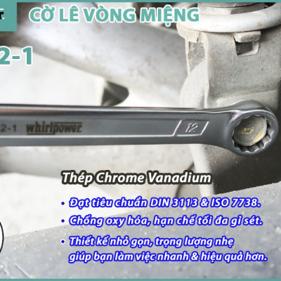 CỜ LÊ VÒNG MIỆNG WHIRLPOWER