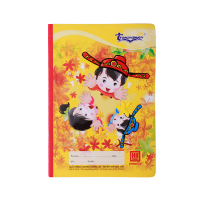 Lốc vở 4 ô ly 48 trang Hồng Hà School Trạng Nguyên - 0555