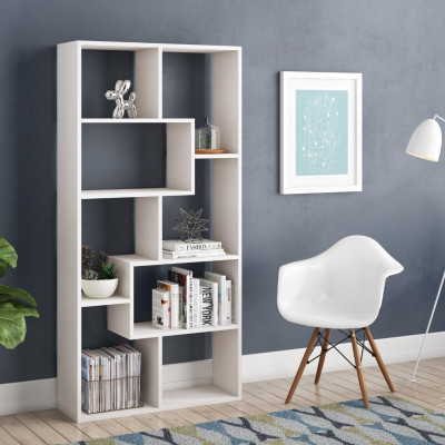 Giá sách gỗ đẹp phong cách hiện đại SMLIFE Bunny