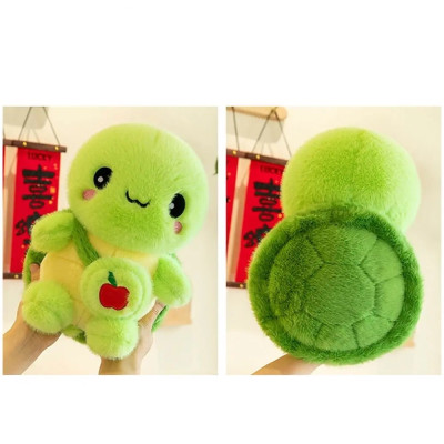 Thú nhồi bông con rùa đeo balo đáng yêu - Size 22cm - Quà tặng gấu bông rùa êm mịn cho bé.