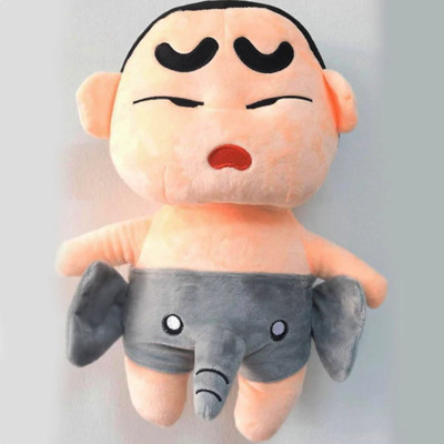 Thú nhồi bông cứ Shin mặc quần con voi - Size từ 40cm đến 80cm- Quà tặng gấu bông shin cậu bé bút chì dễ thương - Gối ôm mềm mịn cho bé.