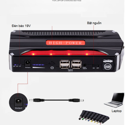 BỘ PIN HIGH POWER KÍCH Ô TÔ ĐA NĂNG TM18B - Hàng Nhập Khẩu