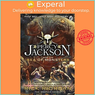 Sách - Percy Jackson and the Sea of Monsters: The Graphic Novel (Book 2) by Rick Riordan (UK edition, paperback)